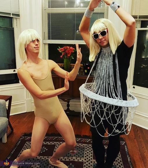 Sia's Chandelier Costume