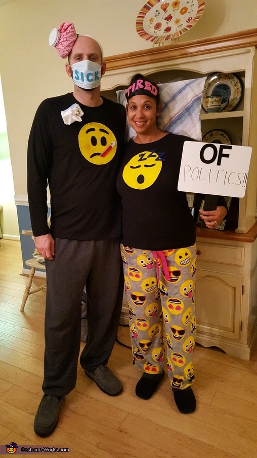 Sick & Tired Couple Halloween Costume