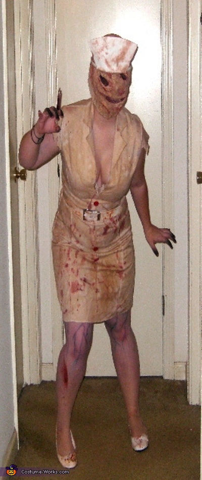 Bubblehead Nurse of Silent Hill Series Costume How To Instructions