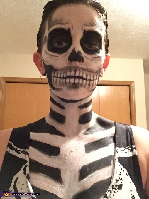 Diy Skeleton Costume Affordable