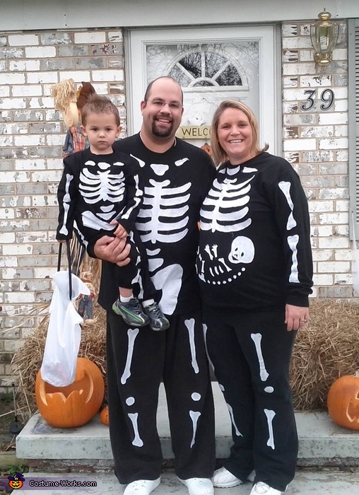 Skeleton Family Costumes