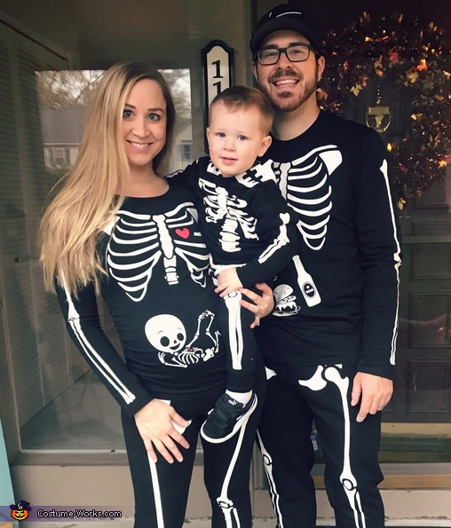 Skeleton Family Costume