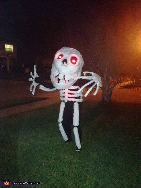Skeleton Man Costume