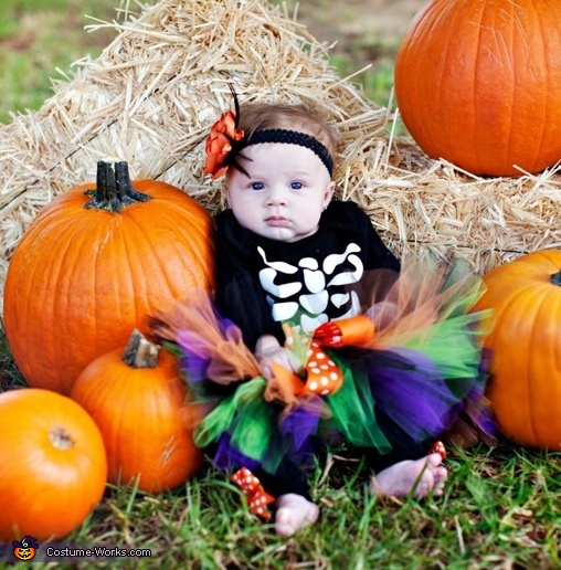 Skeleton Witch Baby Costume
