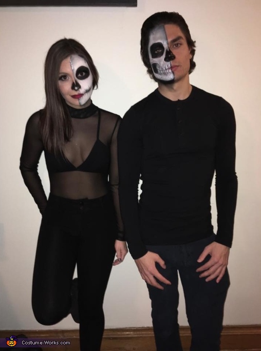 Skeletons Couple Costume