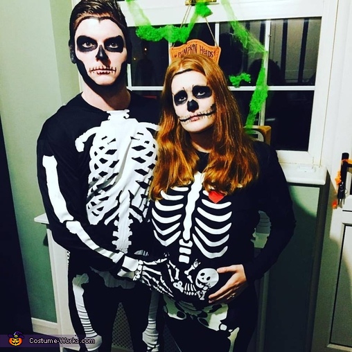Skelly Family Costume