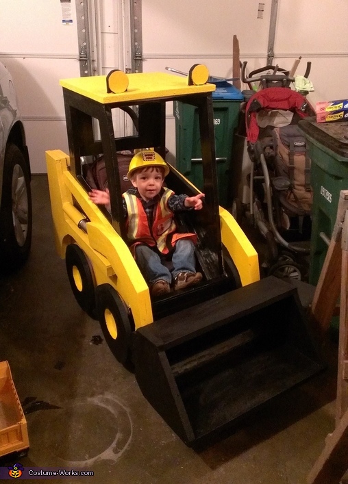 Skid Steer Halloween Costume