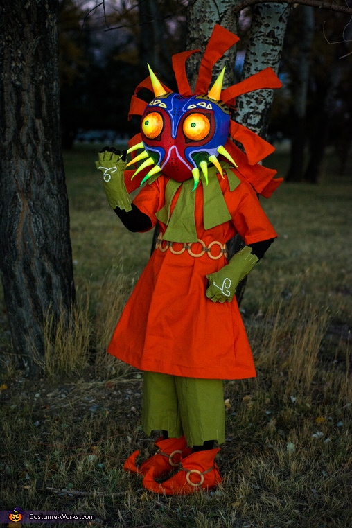 legend of zelda skull kid minecraft skin