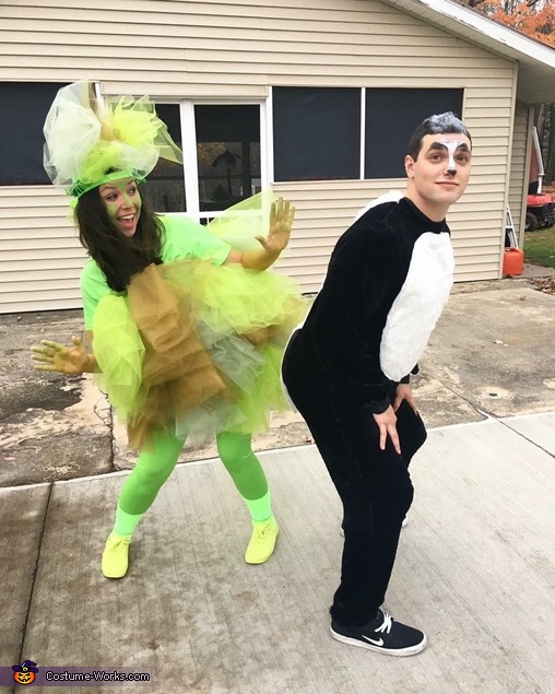 Skunk and Skunk Spray Costume