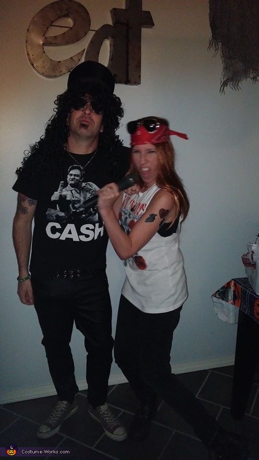 Slash & Axl Rose Costume