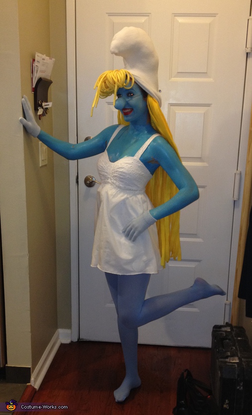 Handy Smurf and Smurfette Costume