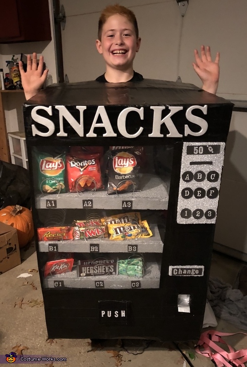 Snack Machine Costume | DIY Costumes Under $35