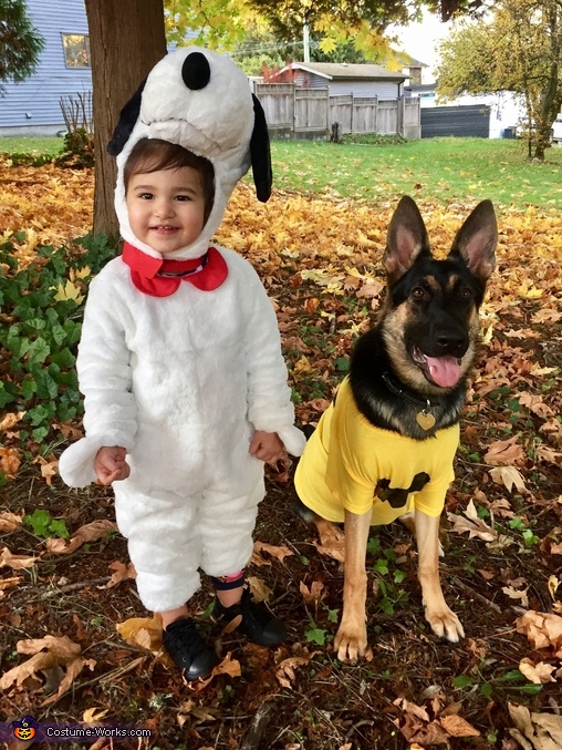 Snoopy and Charlie Brown Costume