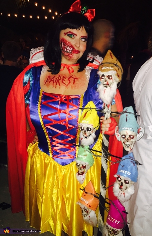 Snow Fright & the 7 Dead Dwarfs Costume