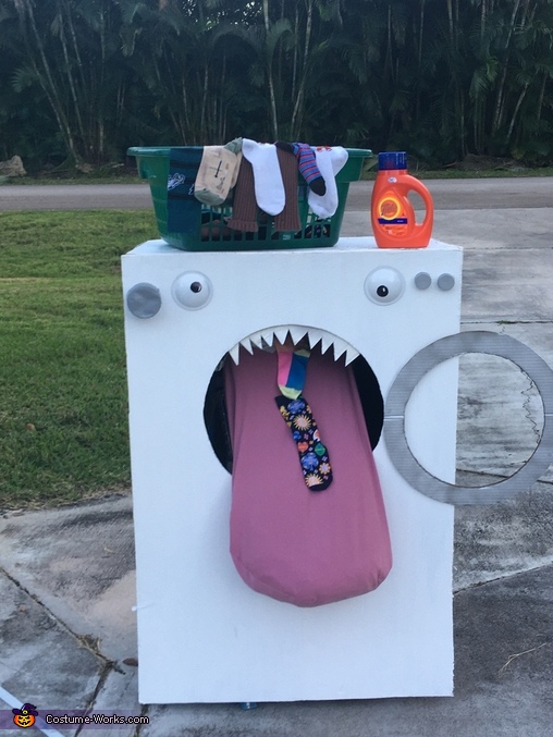 Sock Eating Washer Costume