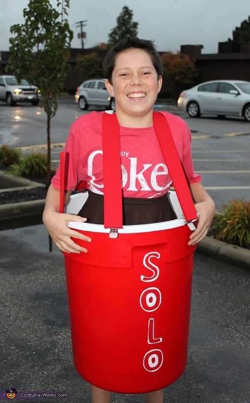 Solo Cup full of Coke Costume