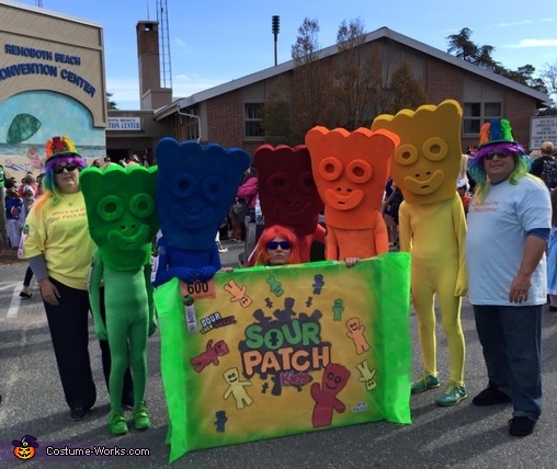 Sour Patch Kids Group Costume
