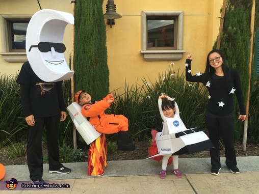 Family Space Themed Costume