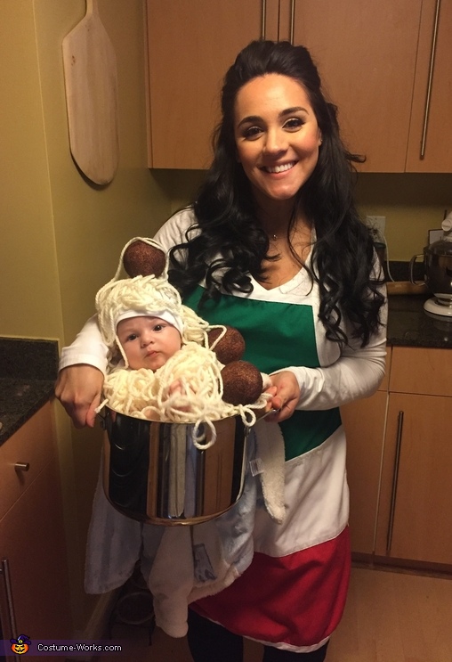 Spaghetti and Meatballs Costume