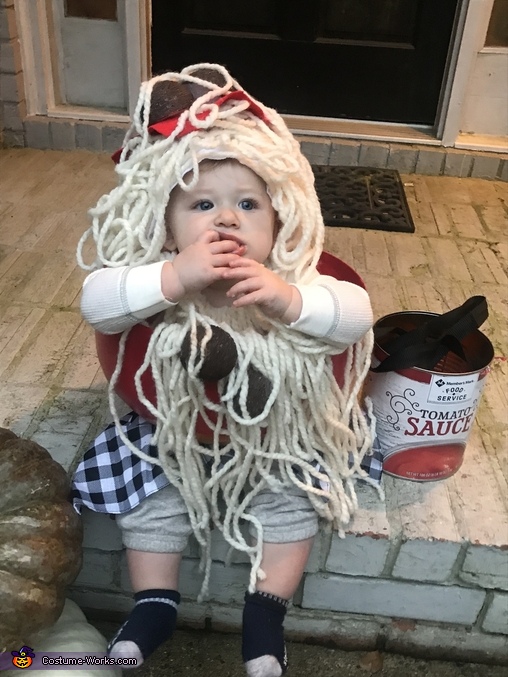 Spaghetti and Meatballs Costume | Original DIY Costumes - Photo 3/3
