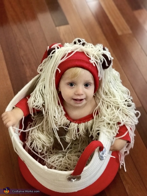 Spaghetti and Meatballs Baby Costume | Original DIY Costumes