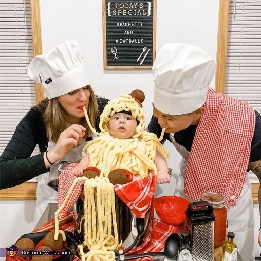 Spaghetti and Meatballs Costume