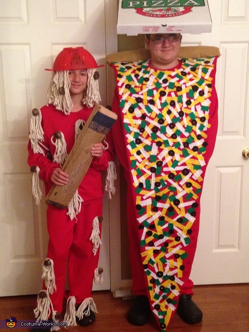 Spaghetti & Meatball and Pizza Costumes