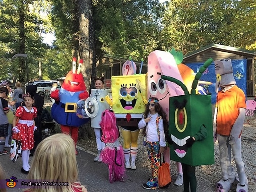 Spongebob Group Costume