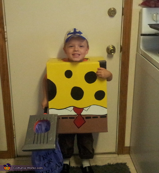 DIY: Spongebob Squarepants costume for kids - 