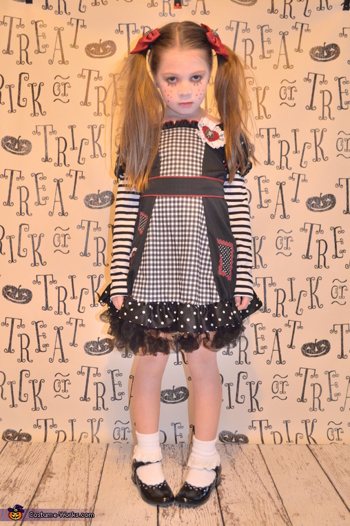 scary doll costume dress