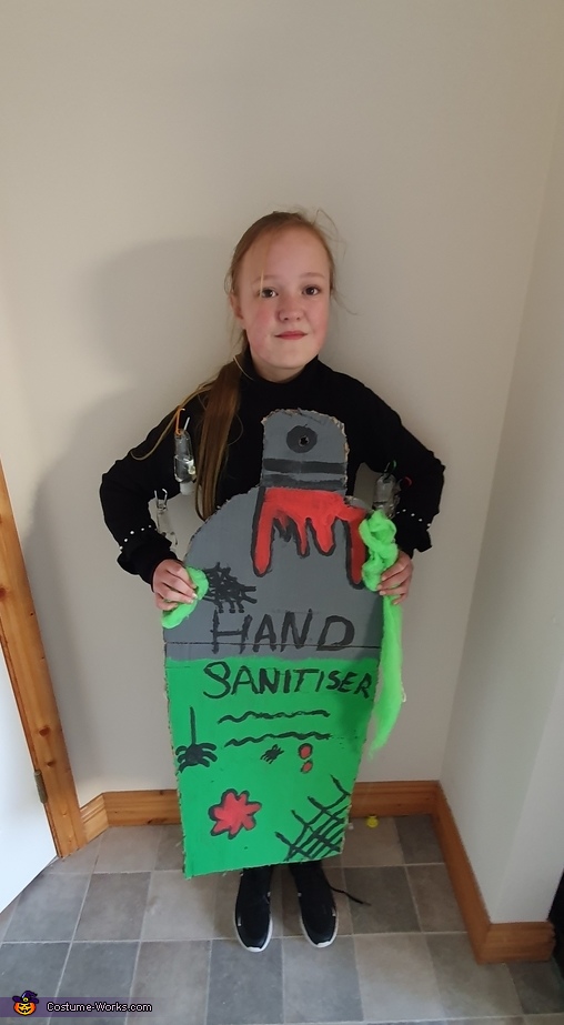 Spooky Hand Sanitiser Costume