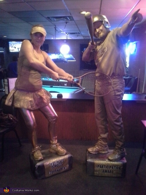 Sports Trophies Couples Halloween Costume