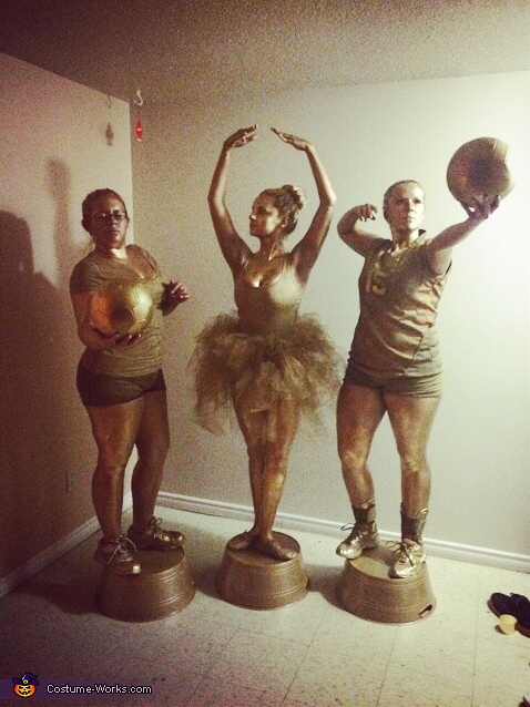 Sports Trophies Group Costume