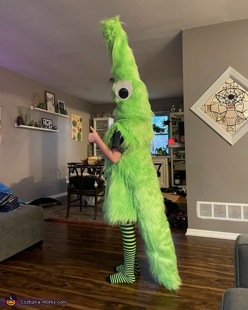 Worm on a String, aka Squirmle Costume