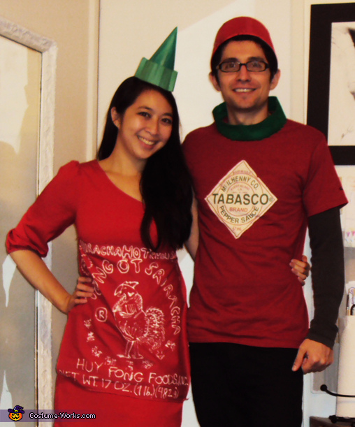 Sriracha and Tabasco Costume