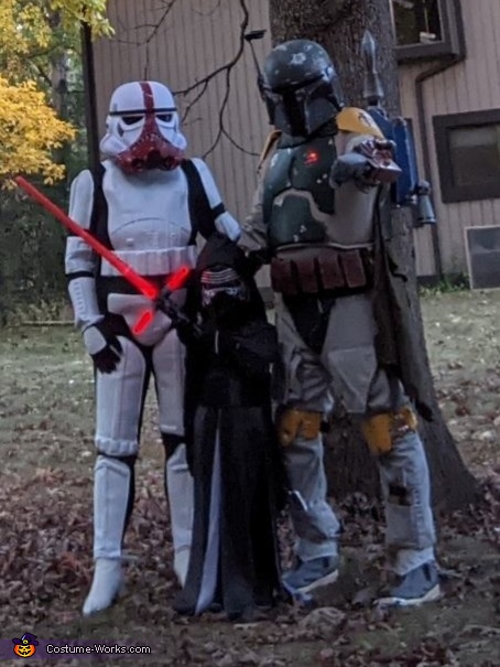 Star Wars: Boba Fett Kylo Ren and Stormtrooper Costume