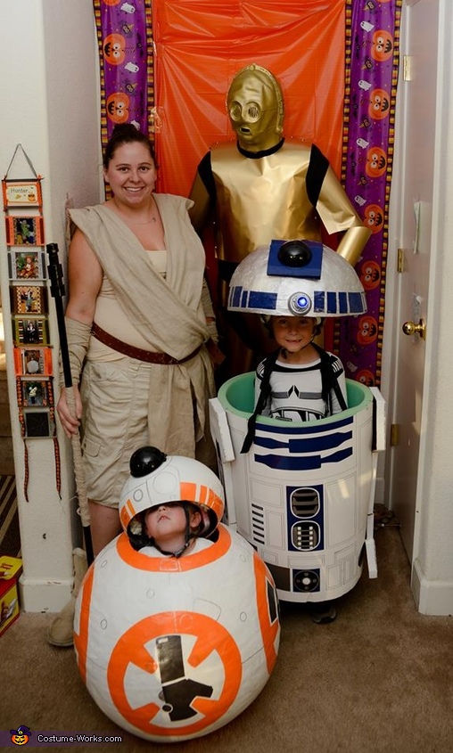 Awesome Star Wars Family Halloween Costume | DIY Instructions