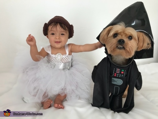 Star Wars Leia and Darth Vader Costume