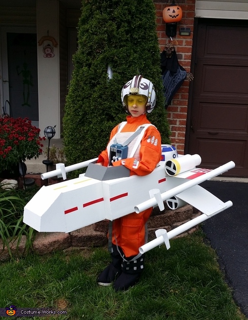 homemade luke skywalker costume