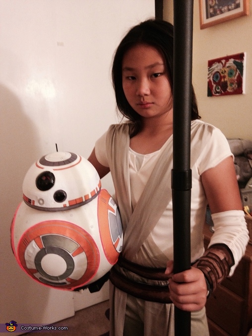 Star Wars Rey & BB-8 Costume