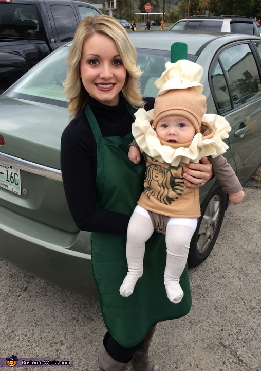 Starbucks Barista and Frappuccino Costume