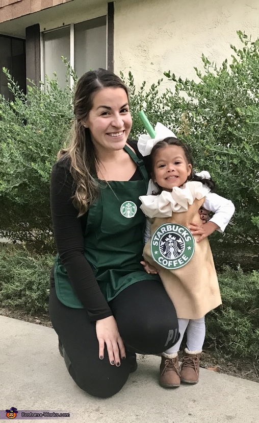 Starbucks Baristas and Caramel Frap Costume