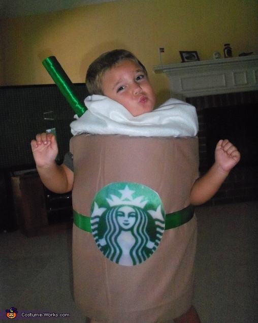 Starbucks Caramel Frapp Costume