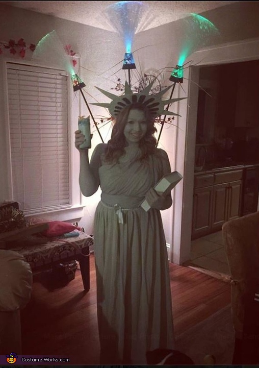 Statue of Liberty with Fireworks Costume