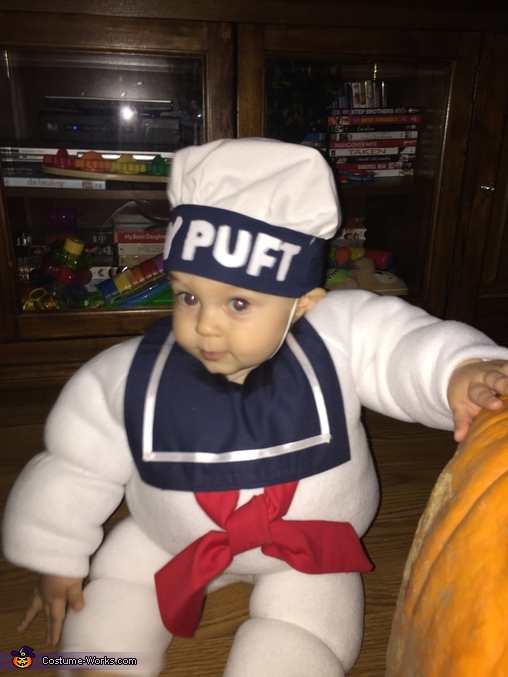 Stay Puft Baby Costume | DIY Costumes Under $45 - Photo 3/3