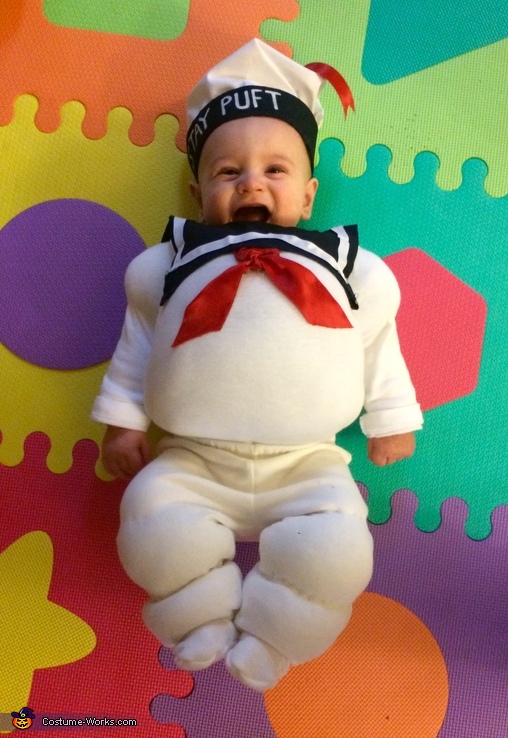 Stay Puft Marshmallow Man Infant Costume | Creative DIY Costumes ...