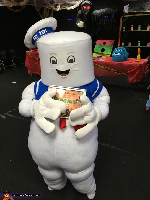 Diy Stay Puft Marshmallow Man Costume Diy Costumes Under 35