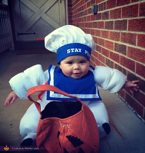 Stay Puft Marshmallow Man Baby Costume DIY | Unique DIY Costumes