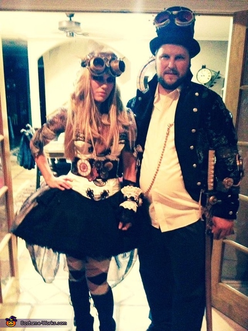 Creative Steampunk Couple Costume | Mind Blowing DIY Costumes
