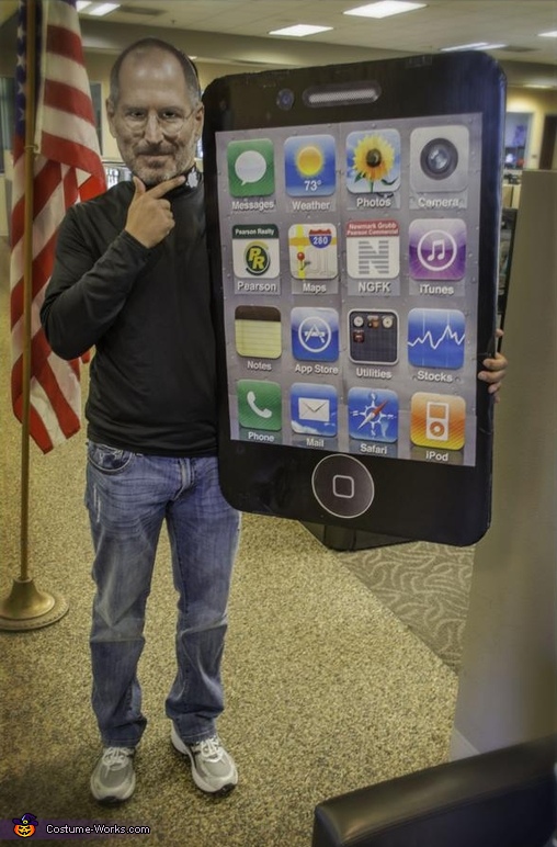 Steve Jobs and iPhone/iPad Costume